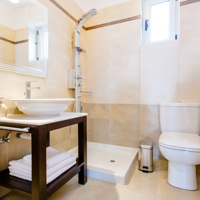 crete villas xanthos villa bathroom