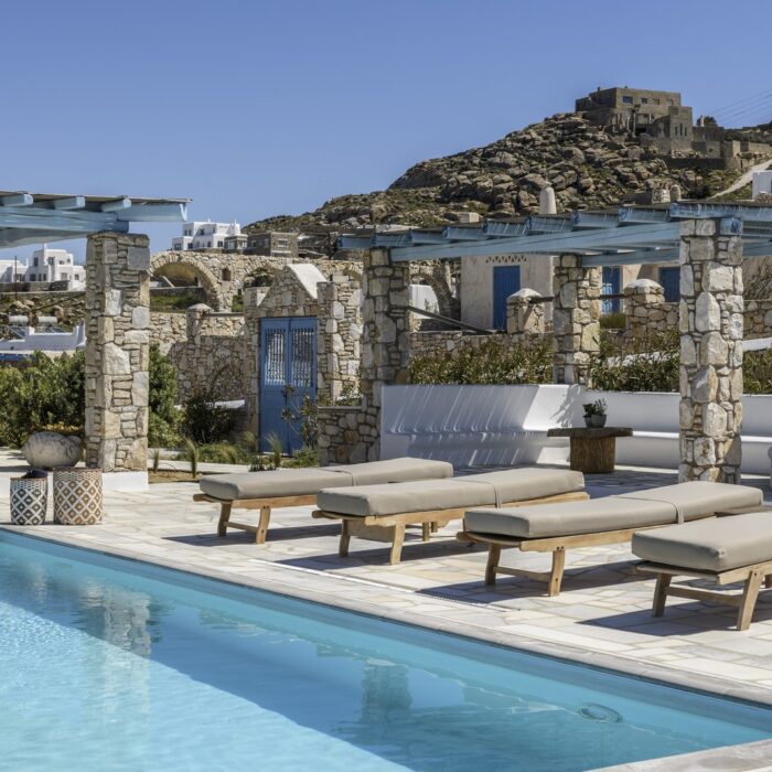Mykonos villa private pool