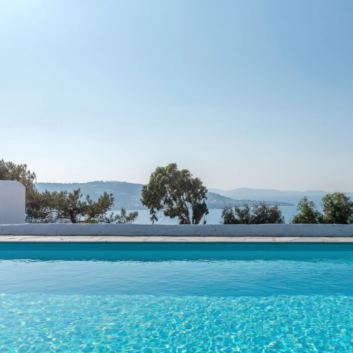 Mykonos Town villa with pool