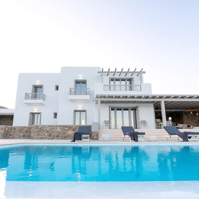 Mykonos luxury minimal villa