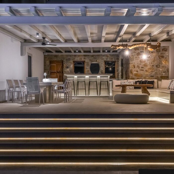 Mykonos luxury minimal villa