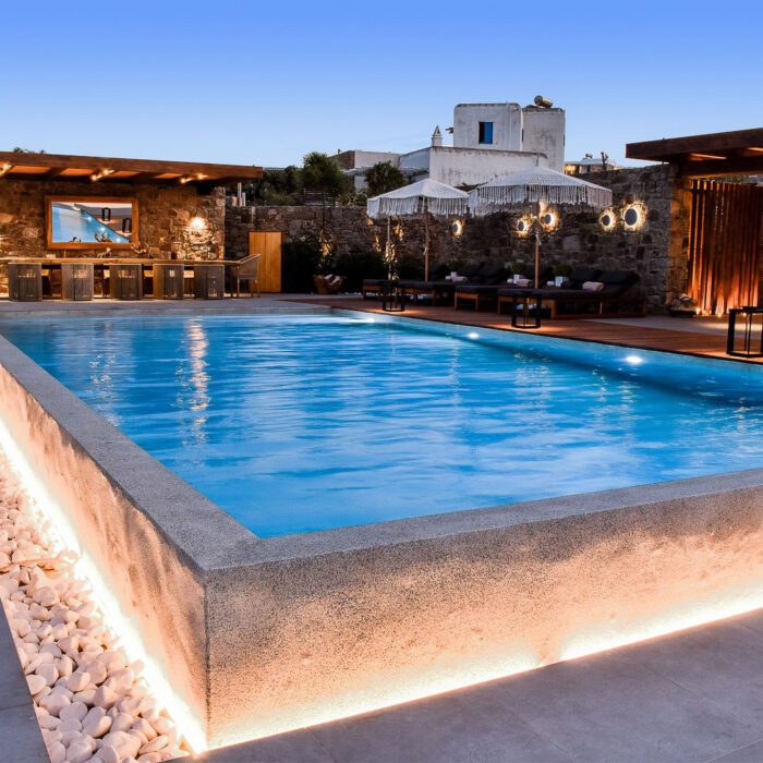 Mykonos luxury villa sea view